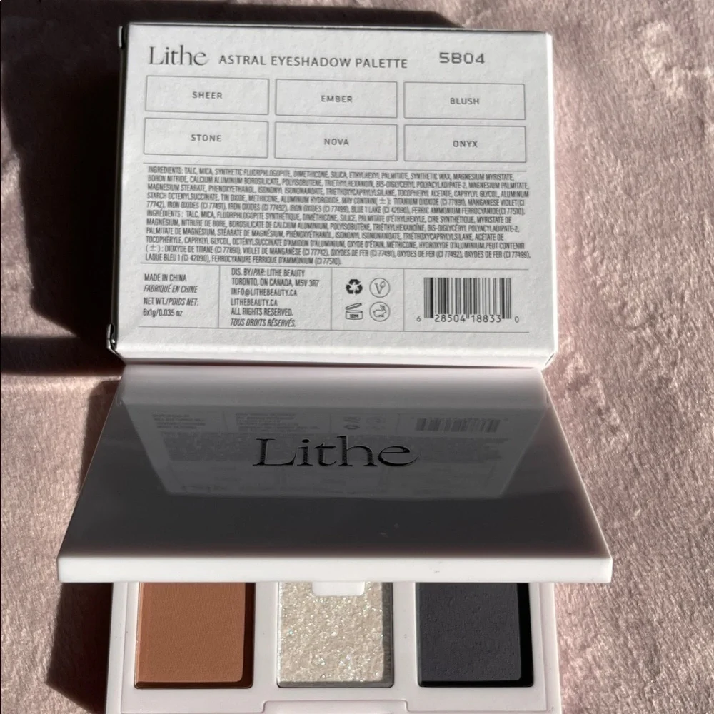 Lithe| Astral Eyeshadow Palette| 6 shades| 6x 1g 0.035 oz| BNIB - Picture 3 of 5